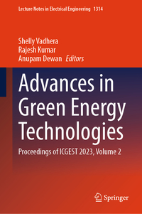Vorderes Coverbild Advances in Green Energy Technologies
