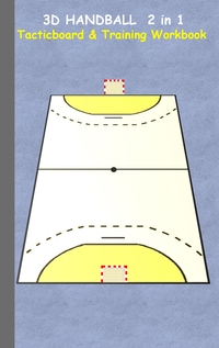 Vorderes Coverbild 3D Handball 2 in 1 Tacticboard and Training Book