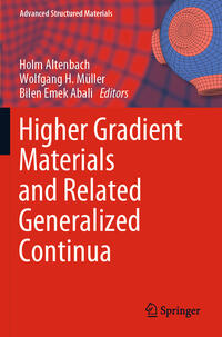Vorderes Coverbild Higher Gradient Materials and Related Generalized Continua