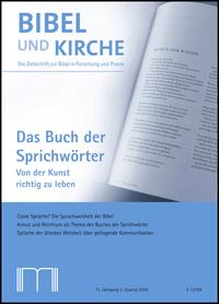 Vorderes Coverbild Bibel und Kirche / Das Buch der Sprichwörter