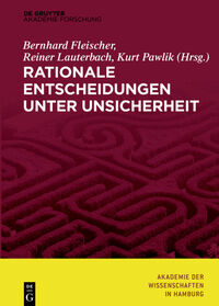 Vorderes Coverbild Rationale Entscheidungen unter Unsicherheit