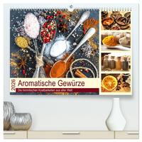 Vorderes Coverbild Aromatische Gewürze. Die himmlischen Kostbarkeiten aus aller Welt (hochwertiger Premium Wandkalender 2026 DIN A2 quer), Kunstdruck in Hochglanz