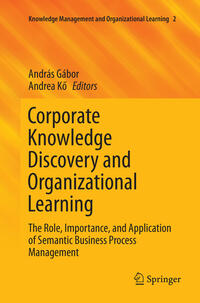 Vorderes Coverbild Corporate Knowledge Discovery and Organizational Learning