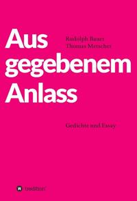 Vorderes Coverbild Aus gegebenem Anlass