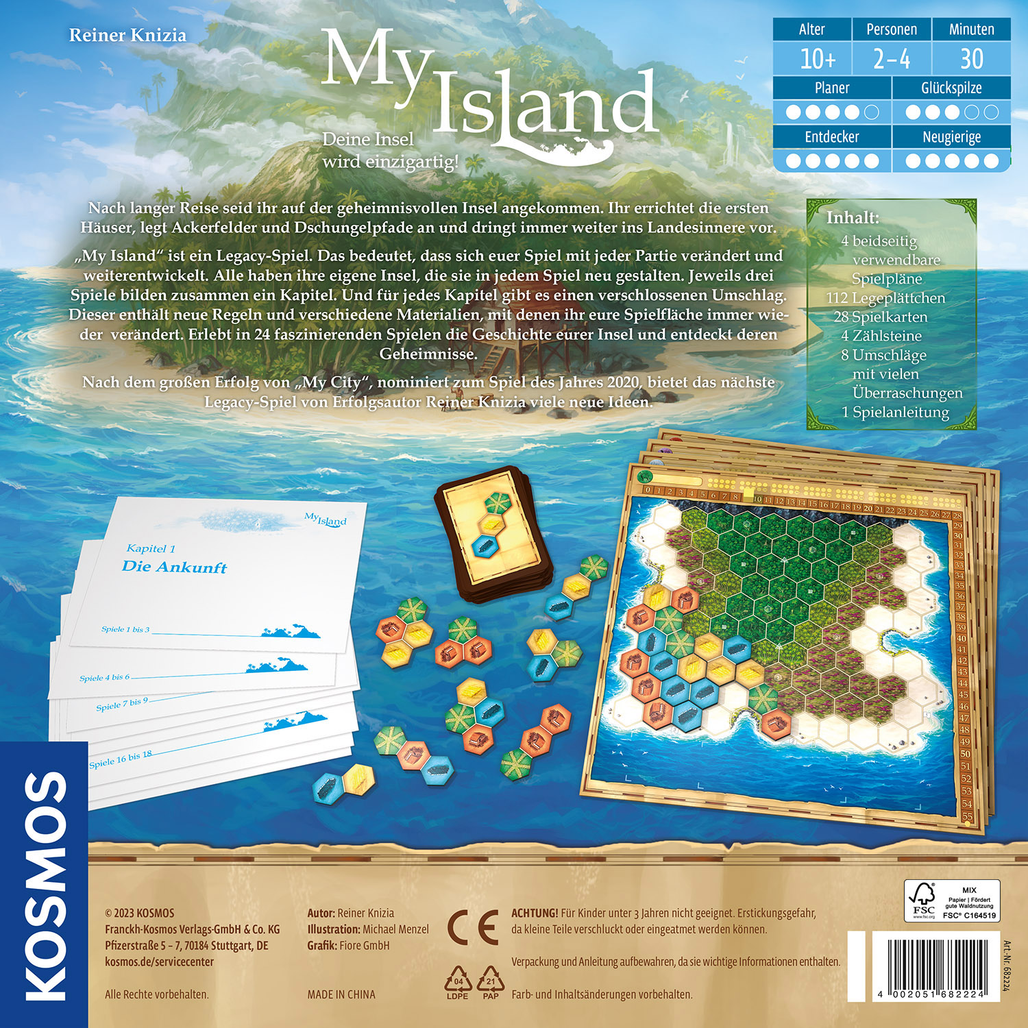 Rückseitencover My Island
