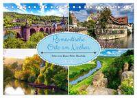 Vorderes Coverbild Romantische Orte am Neckar (Tischkalender 2026 DIN A5 quer), CALVENDO Monatskalender