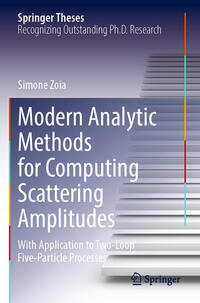 Vorderes Coverbild Modern Analytic Methods for Computing Scattering Amplitudes