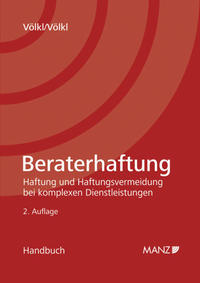 Vorderes Coverbild Beraterhaftung