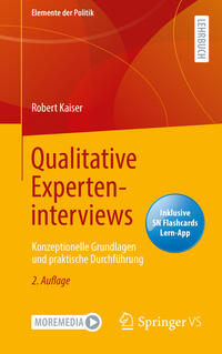 Vorderes Coverbild Qualitative Experteninterviews