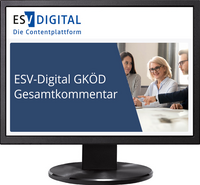 Vorderes Coverbild ESV-Digital GKÖD Gesamtkommentar - Jahresabonnement bei Kombibezug Print und Datenbank