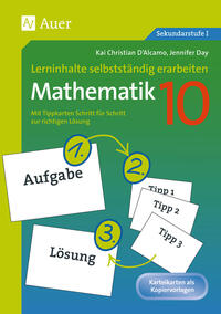 Vorderes Coverbild Lerninhalte selbstständig erarbeiten Mathematik 10