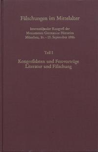 Vorderes Coverbild Fälschungen im Mittelalter
