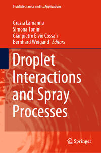 Vorderes Coverbild Droplet Interactions and Spray Processes