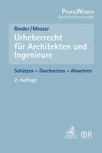 Vorderes Coverbild Urheberrecht für Architekten und Ingenieure