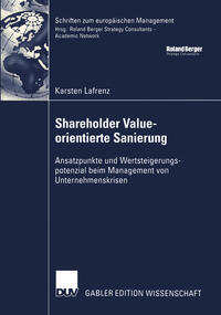 Vorderes Coverbild Shareholder Value-orientierte Sanierung
