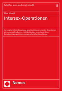 Vorderes Coverbild Intersex-Operationen