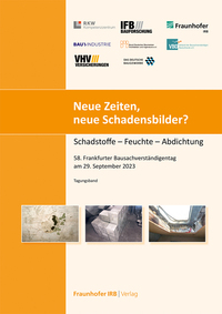Vorderes Coverbild Neue Zeiten, neue Schadensbilder?