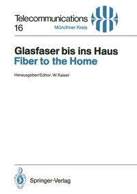 Vorderes Coverbild Glasfaser bis ins Haus / Fiber to the Home