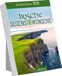 Vorderes Coverbild Abreißkalender Irische Segenswünsche 2026