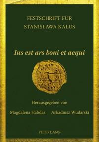 Vorderes Coverbild «Ius est ars boni et aequi»
