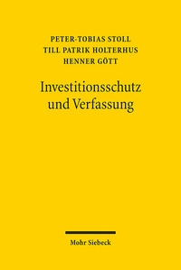 Vorderes Coverbild Investitionsschutz und Verfassung