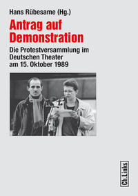 Vorderes Coverbild Antrag auf Demonstration