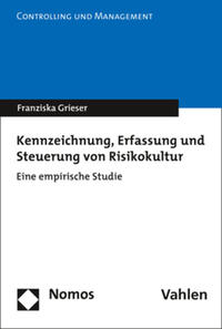 Vorderes Coverbild Kennzeichnung, Erfassung und Steuerung von Risikokultur