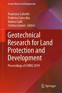 Vorderes Coverbild Geotechnical Research for Land Protection and Development
