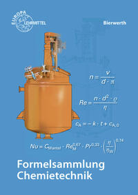 Vorderes Coverbild Formelsammlung Chemietechnik