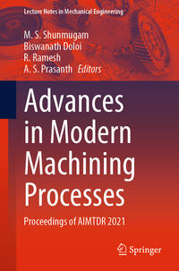 Vorderes Coverbild Advances in Modern Machining Processes