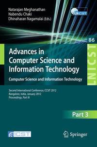 Vorderes Coverbild Advances in Computer Science and Information Technology. Computer Science and Information Technology