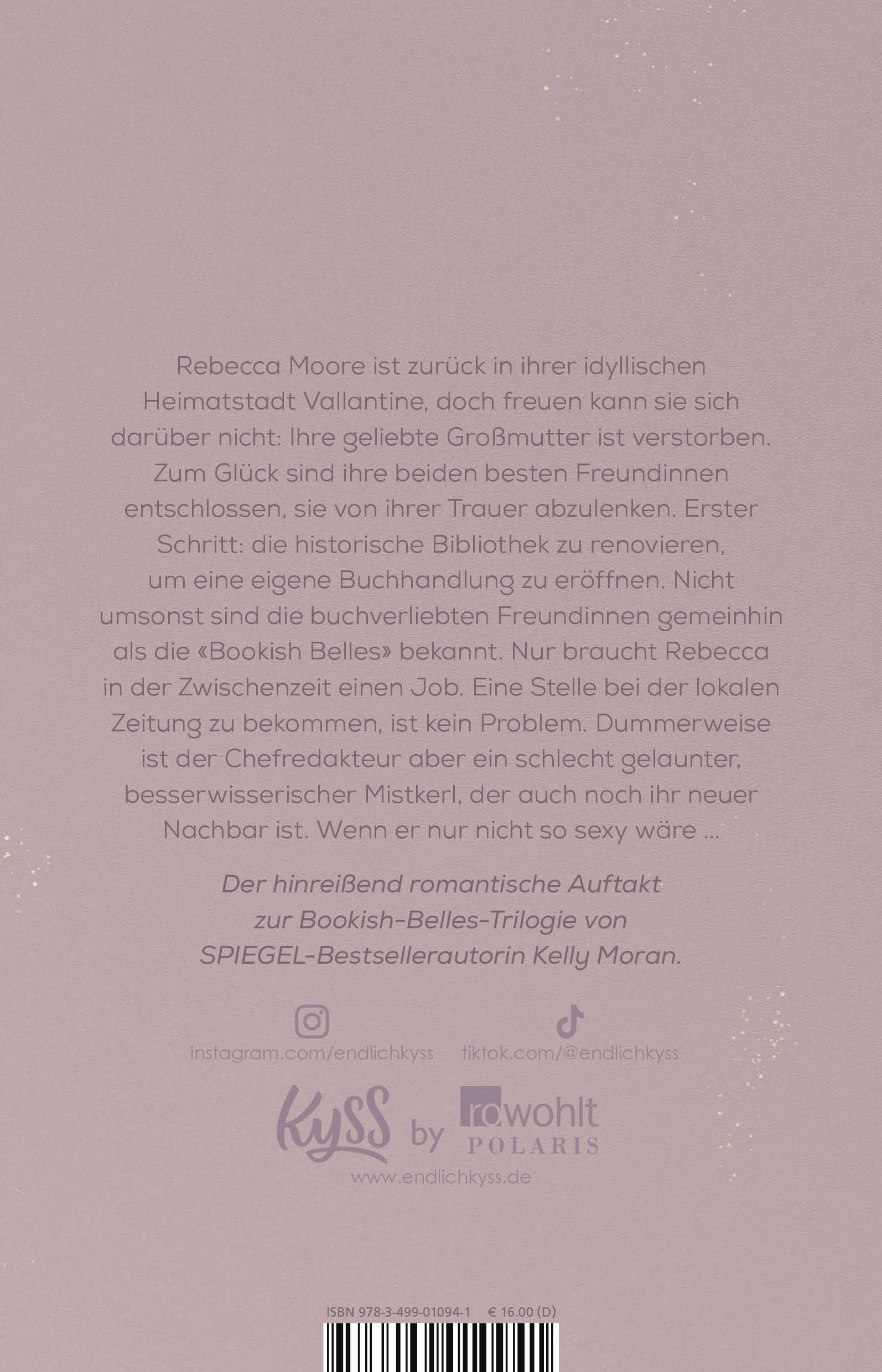 Rückseitencover Bookish Belles – Liebe hat tausend Seiten