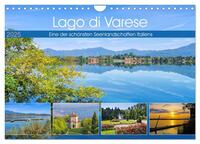 Vorderes Coverbild Lago di Varese - Eine der schönsten Seenlandschaften Italiens (Wandkalender 2025 DIN A4 quer), CALVENDO Monatskalender