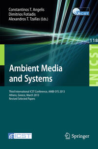 Vorderes Coverbild Ambient Media and Systems