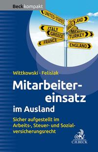 Vorderes Coverbild Mitarbeitereinsatz im Ausland