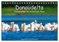Vorderes Coverbild Donaudelta - Tierparadies am Schwarzen Meer (Tischkalender 2025 DIN A5 quer), CALVENDO Monatskalender
