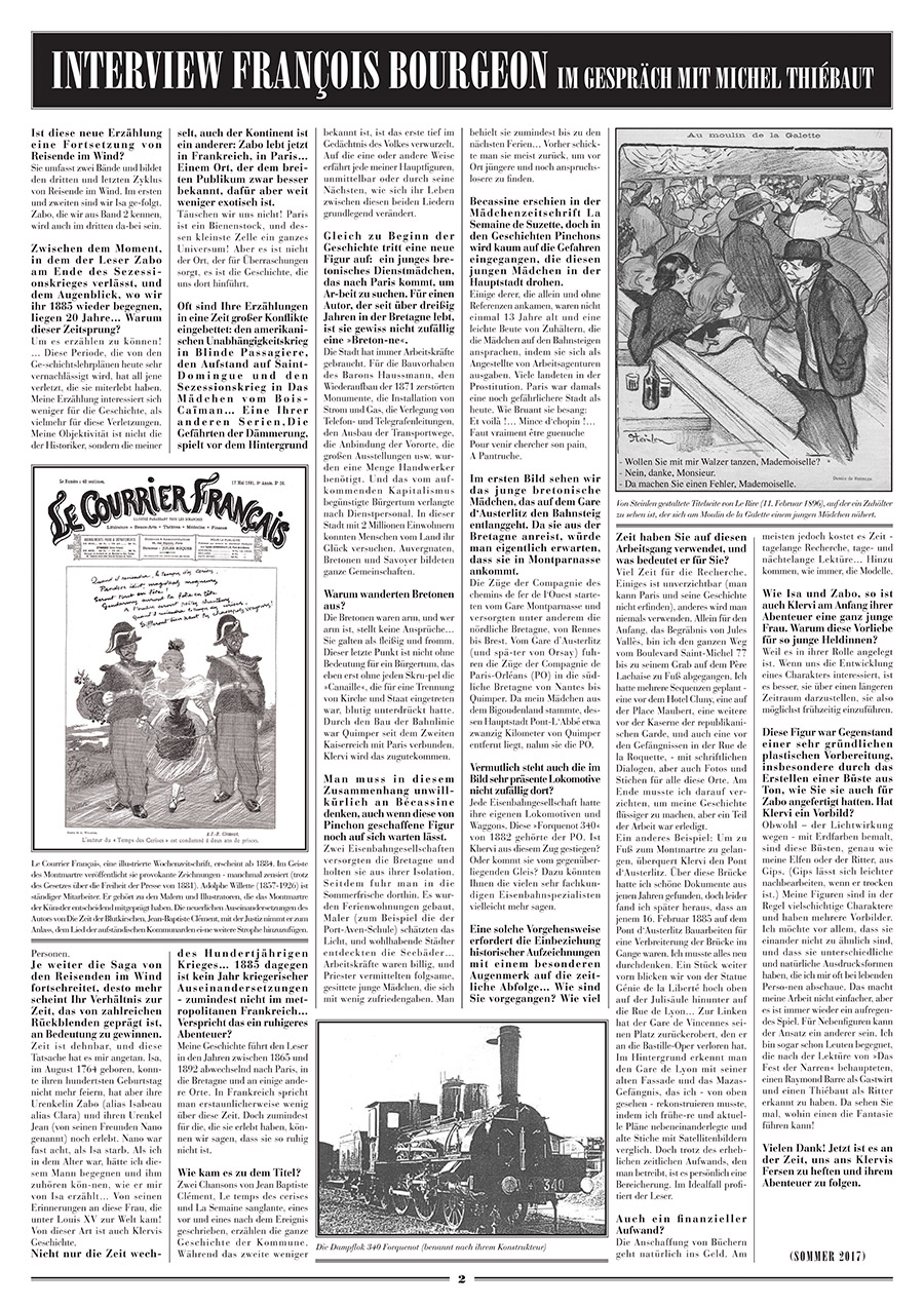 Beispielinhalt (Bild) Reisende im Wind. Band 8 - Journal 4