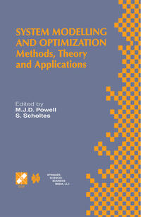 Vorderes Coverbild System Modelling and Optimization