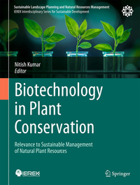 Vorderes Coverbild Biotechnology in Plant Conservation