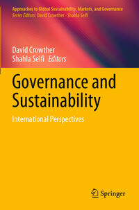 Vorderes Coverbild Governance and Sustainability