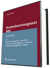 Vorderes Coverbild Bundesbeamtengesetz