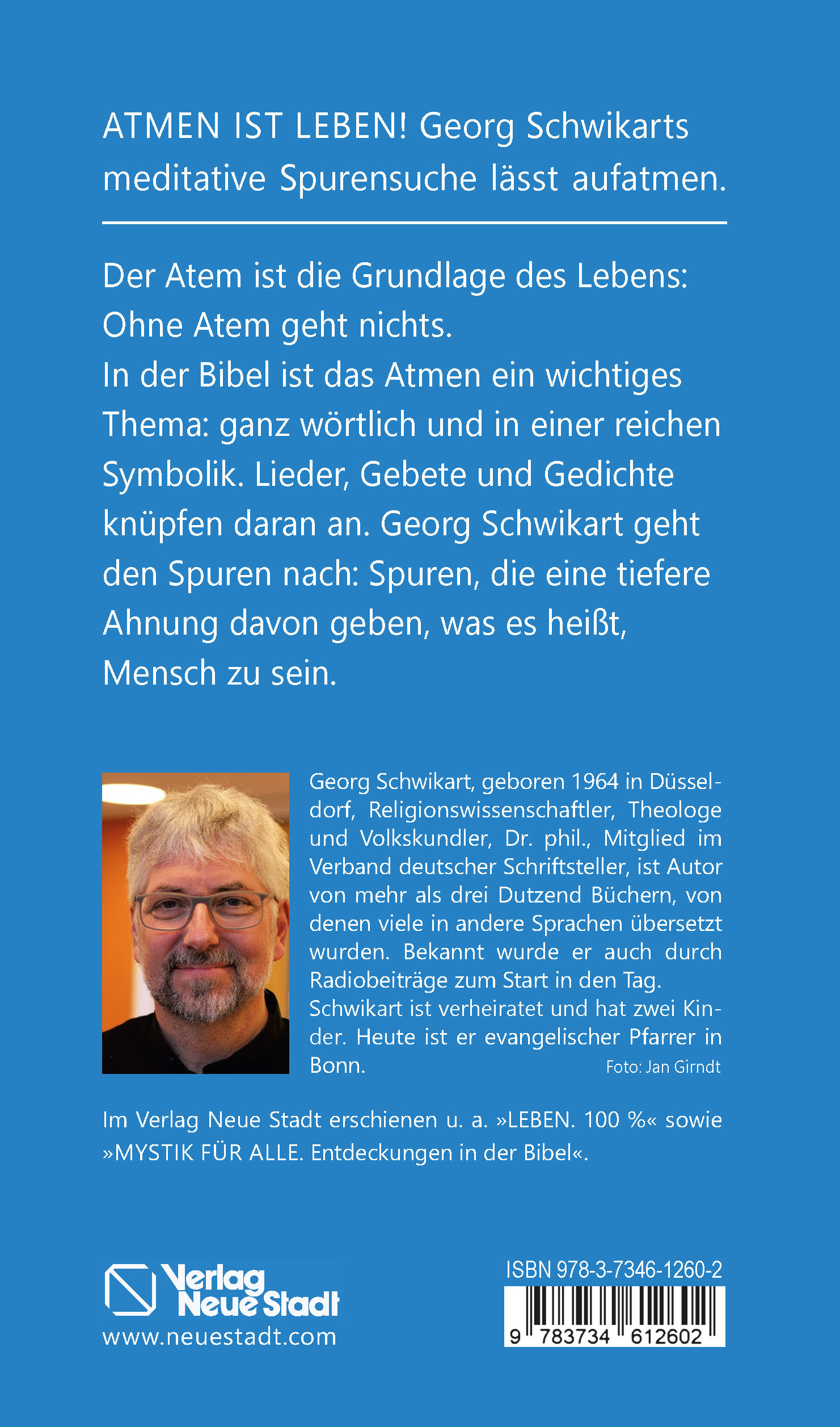 Rückseitencover Du, mein Lebensatem