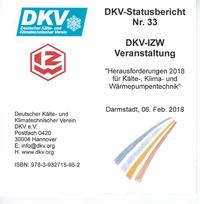 Vorderes Coverbild Herausforderungen 2018 für Kälte-, Klima- und Wärmepumpentechnik