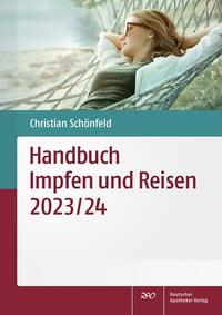 Vorderes Coverbild Handbuch Impfen und Reisen 2023/24