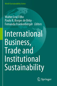 Vorderes Coverbild International Business, Trade and Institutional Sustainability