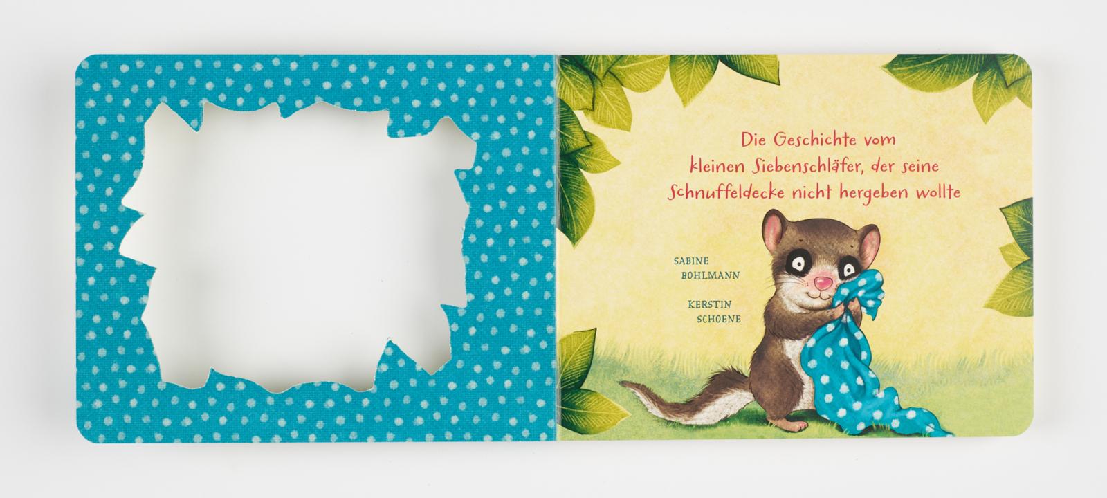 Beispielinhalt (Bild) Der kleine Siebenschläfer 3: Die Geschichte vom kleinen Siebenschläfer, der seine Schnuffeldecke nicht hergeben wollte