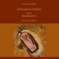 Vorderes Coverbild Afrikanische Wildnis Fokus Raubkatzen