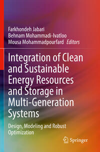 Vorderes Coverbild Integration of Clean and Sustainable Energy Resources and Storage in Multi-Generation Systems