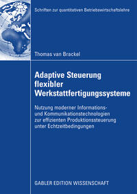 Vorderes Coverbild Adaptive Steuerung flexibler Werkstattfertigungssysteme