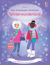 Vorderes Coverbild Mein Anziehpuppen-Stickerbuch: Winterwunderland